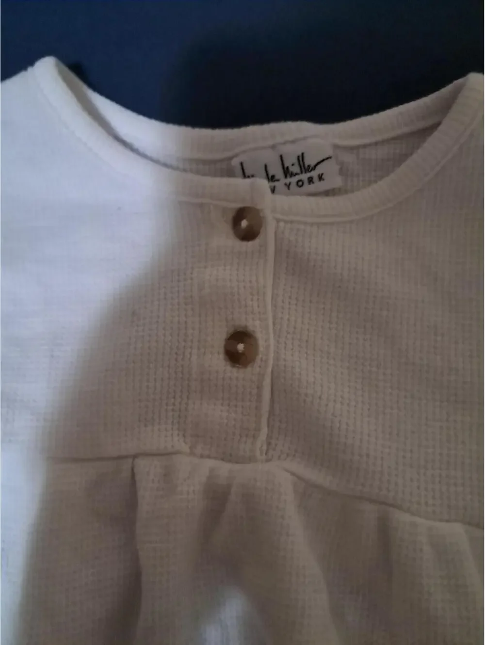Nicole Miller baby 3t‎ White Blouse Button